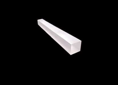 20 mm x 20 mm x 200 mm CaF2(Eu) Scintillation Crystal, Two End Surfaces Polished