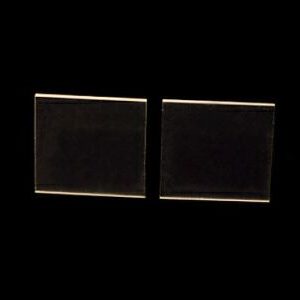 20mmx20mmx1mm CdWO4 Scintillation Crystal, Double Sides Polished