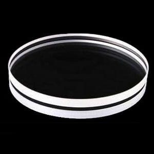 Diameter 50 mm x 5 mm LYSO(Ce) Scintillation Crystal, Double Sides Polished