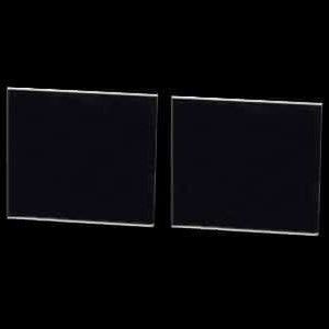 40 mm x 40 mm x 0.5 mm YAP(Ce) Scintillation Crystal, Double Sides Polished