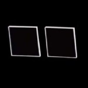 10 mm x 10 mm x 0.5 mm YAP(Ce) Scintillation Crystal, Double Sides Polished (5 Pieces)
