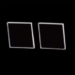 10 mm x 10 mm x 0.5 mm YAP(Ce) Scintillation Crystal, Double Sides Polished (5 Pieces)