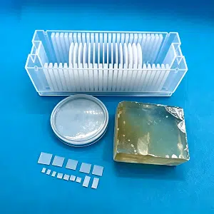 5 mm x 5 mm x 0.5 mm MgO Single Crystal Substrates, Orientation: (110), Single Side Polished (50 Pieces)