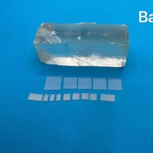5 mm x 5 mm x 0.5 mm BaF2 Single Crystal Substrates, Orientation: (100), Single Side Polished (20 Pieces)