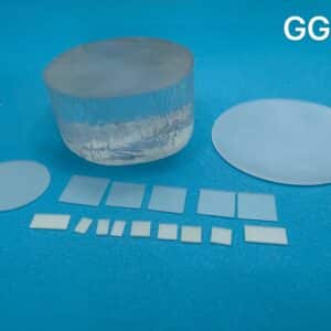 5 mm x 5 mm x 0.5 mm GGG Single Crystal Substrates, Orientation: (110), Single Side Polished (20 Pieces)