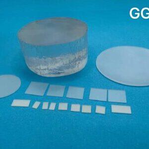5 mm x 5 mm x 0.5 mm GGG Single Crystal Substrates, Orientation: (100), Single Side Polished (20 Pieces)