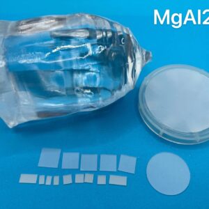 10 mm x 10 mm x 0.5 mm MgAl2O4 Single Crystal Substrates, Orientation: (110), Double Sides Polished (10 Pieces)