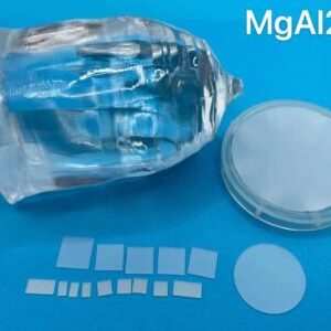 5 mm x 5 mm x 0.5 mm MgAl2O4 Single Crystal Substrates, Orientation: (110), Double Sides Polished (20 Pieces)