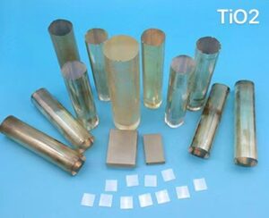 10 mm x 10 mm x 0.5 mm TiO2 (Rutile) Single Crystal Substrates ...