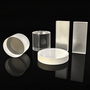 10 mm x 10 mm x 10 mm CdWO4 Scintillation Crystal, All Sides Polished
